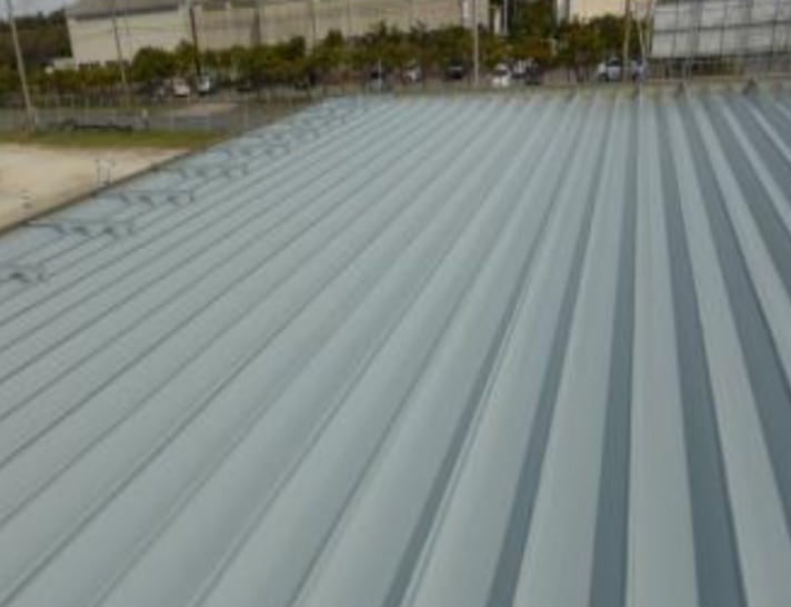 12.アロンQD防錆コート遮熱仕様　施工完了